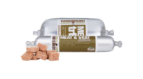 Single Shot Pferd Trainingswurst