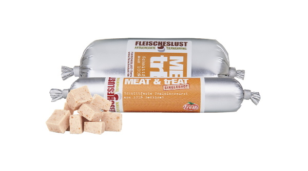 Single Shot Geflügel Trainingswurst